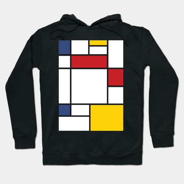 Mondrian Hoodie by isstgeschichte